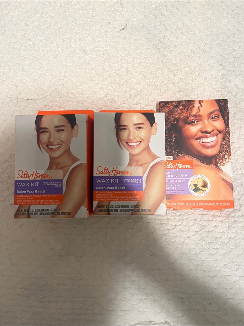 NWT Sally Hansen Wax Kits and Wax Strips
